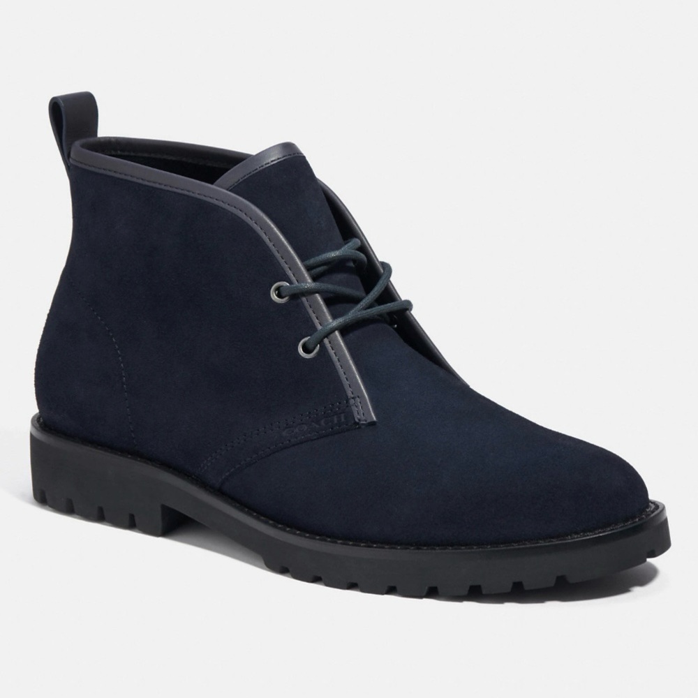Coach Desert Boots, a chukka-style ankle boot crafted from suede 9 NWT